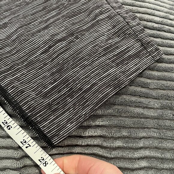 lululemon On The Fly Pant Woven Stripe Women’s Size 10 Elastic Waist Drawstring - Picture 10 of 10